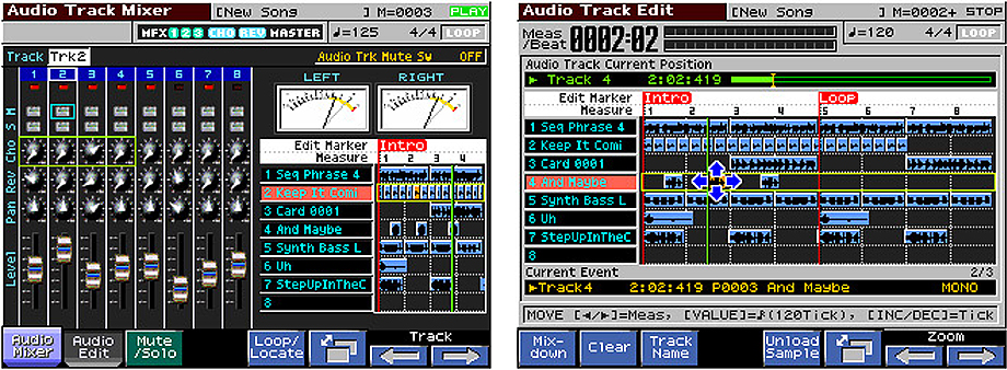 Roland Fantom X Audio Track Expansion Kit Roland Fantom X Audio Track Expansion Kit