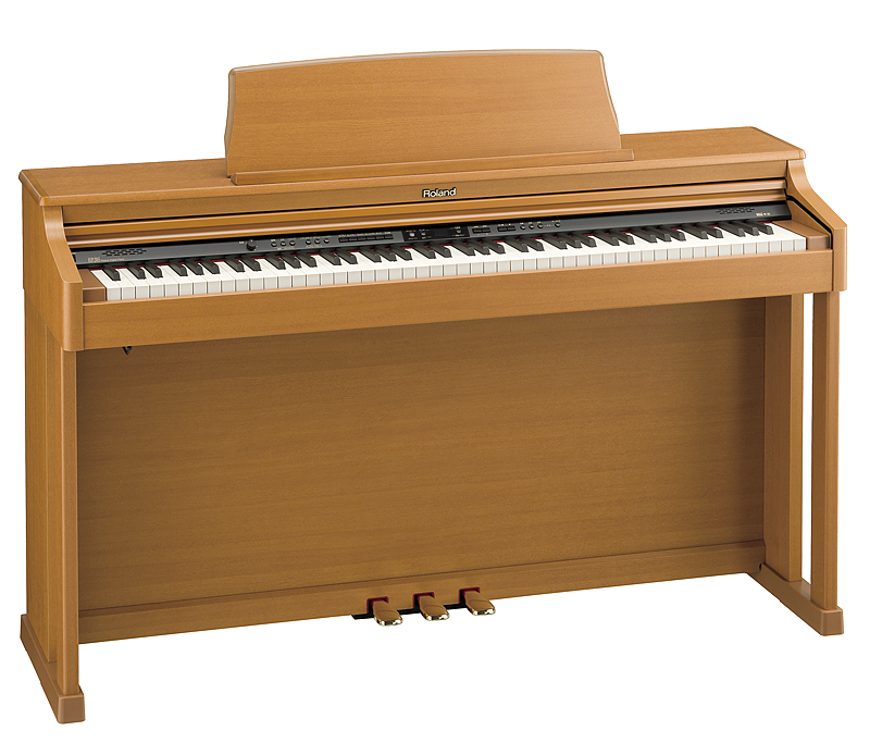 大阪売り出し 【sak k様用】電子ピアノ Roland HP205 椅子付きチェリーブラウン 鍵盤楽器